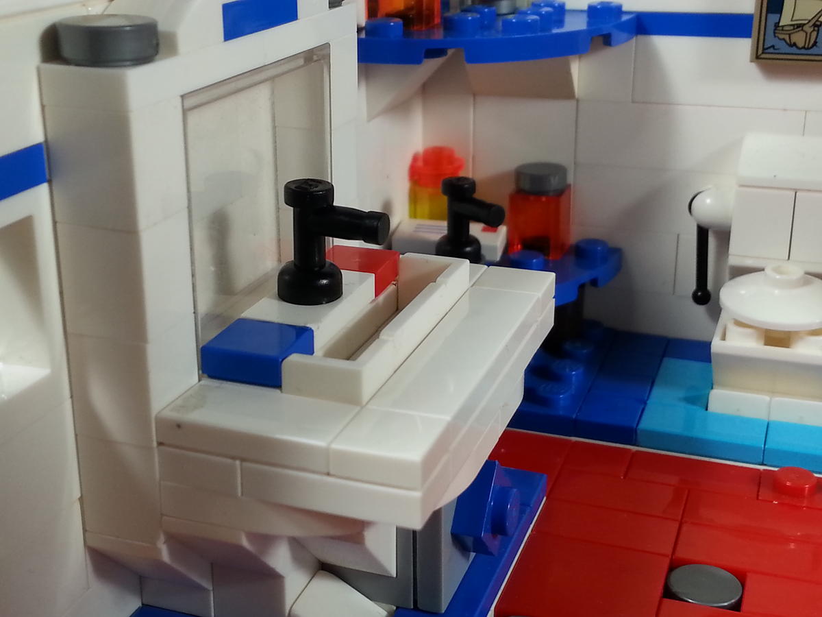 LEGO IDEAS Modern Bathroom Lego Room