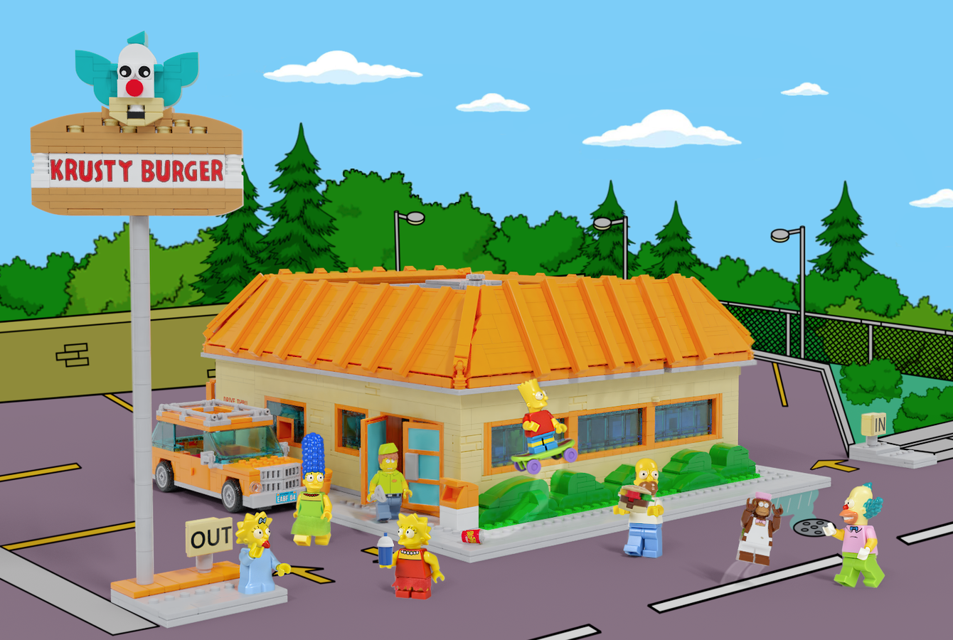 LEGO IDEAS - The Simpsons - The Krusty Burger