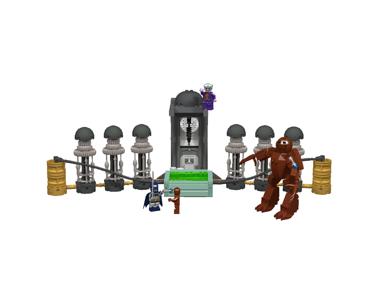 LEGO IDEAS Batman Arkham City Joker s Lazarus Pit Showdown