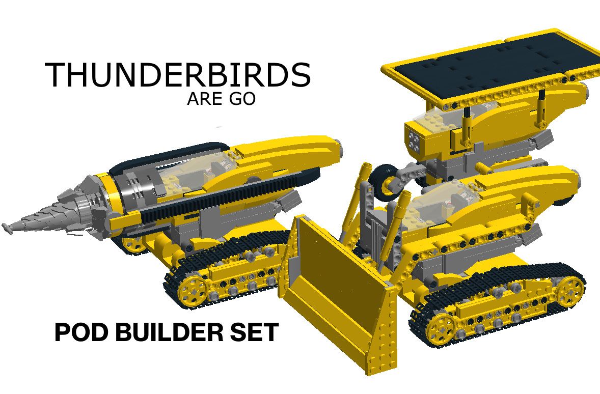 LEGO IDEAS - Are Go - Pod Builder Set