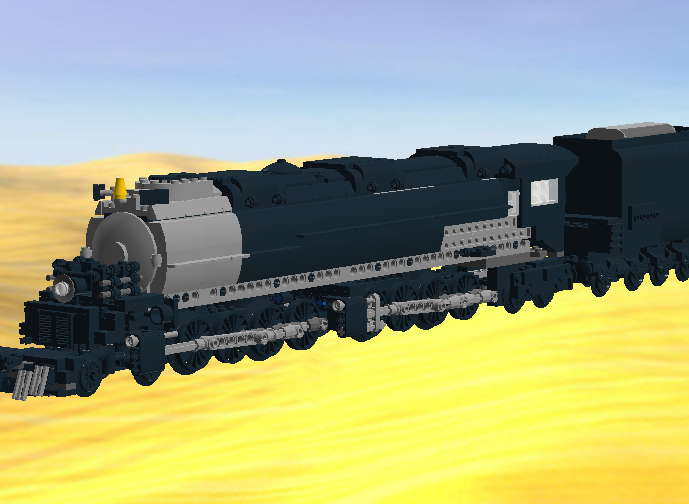 lego big boy train