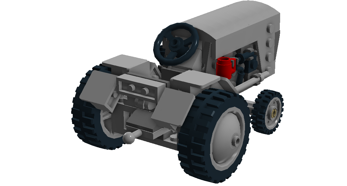 tractor ferguson gris lego