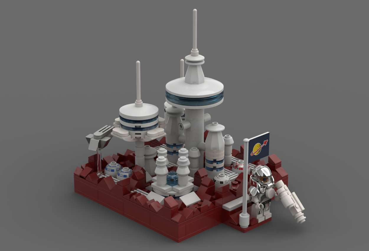 LEGO IDEAS Mini LEGO Kit Mars Base