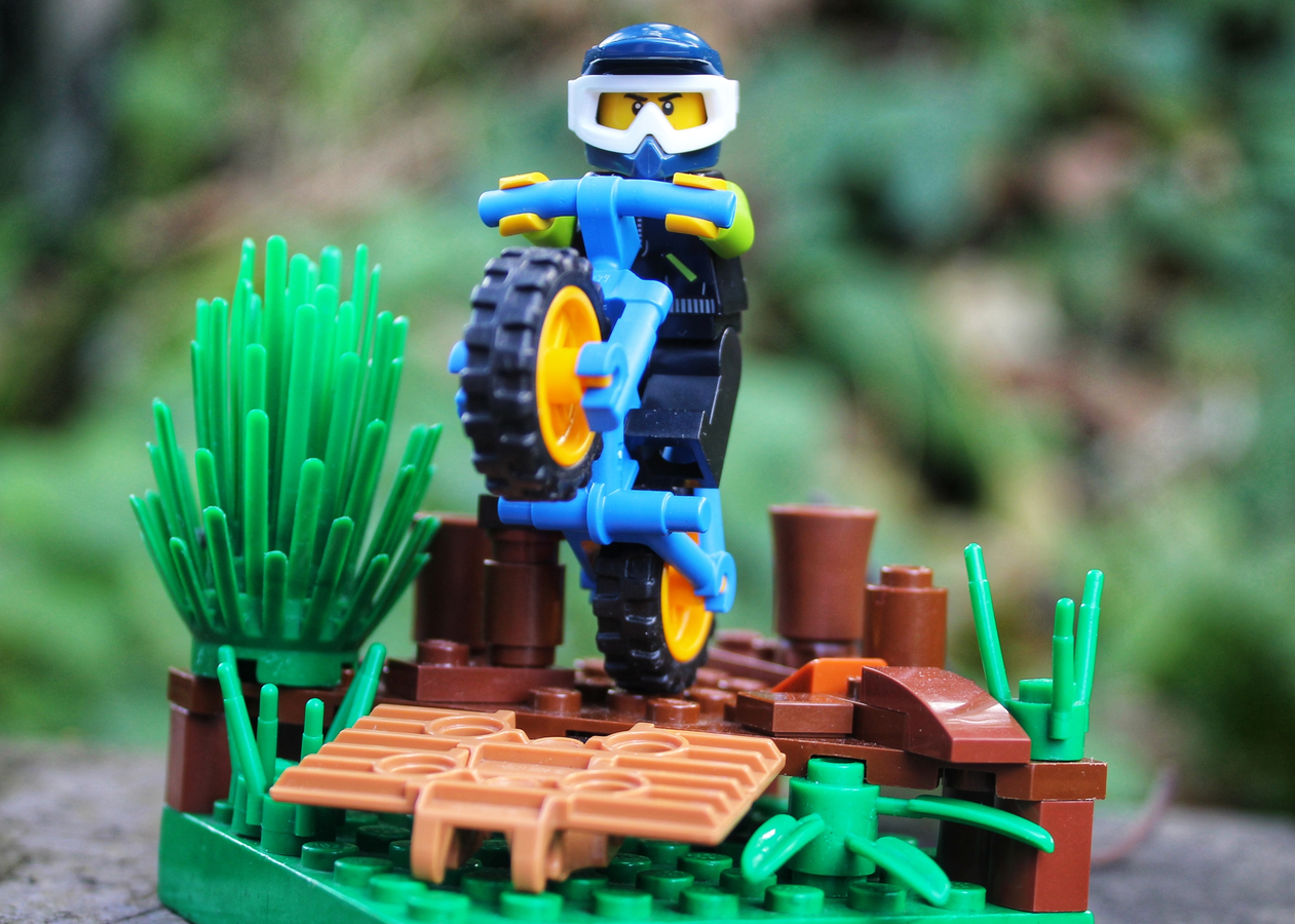 LEGO IDEAS Mountain Bike Rider