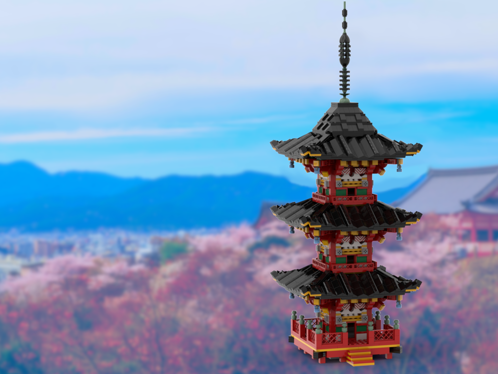 LEGO - Japanese 3-Story Pagoda