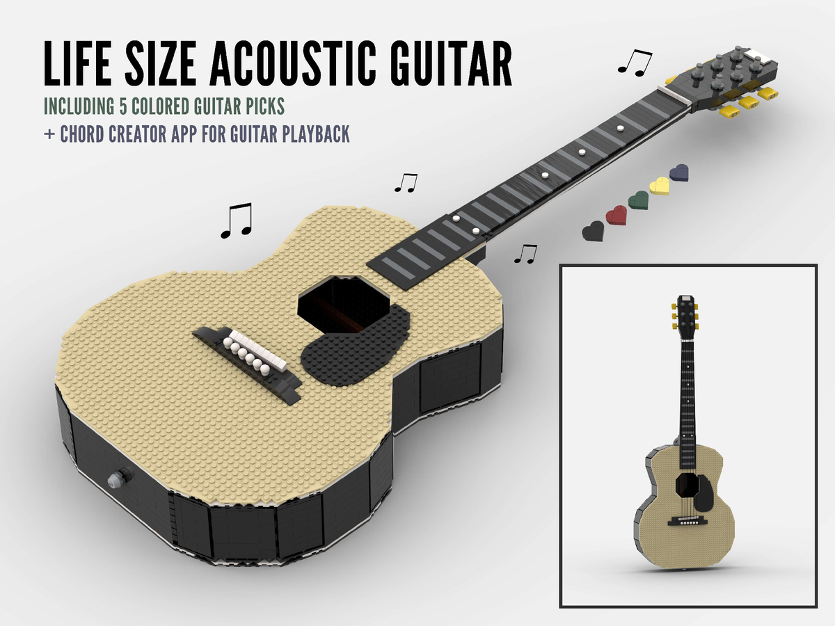 LEGO IDEAS - Acoustic Guitar