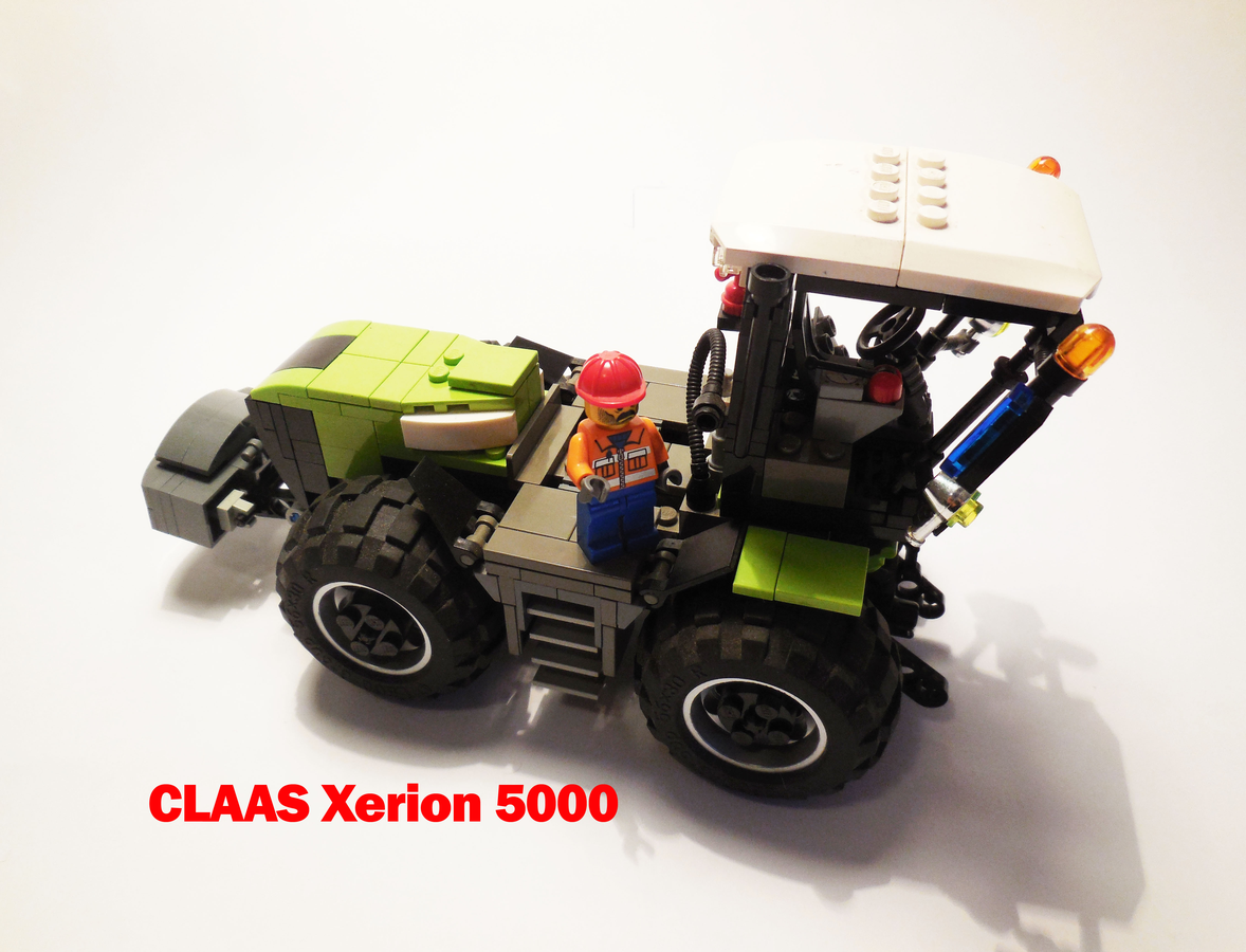 Lego claas online tractor