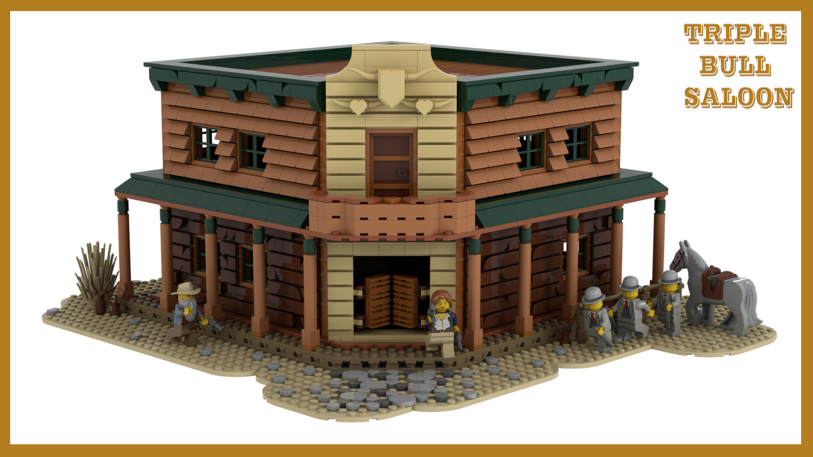 Lego wild west store saloon