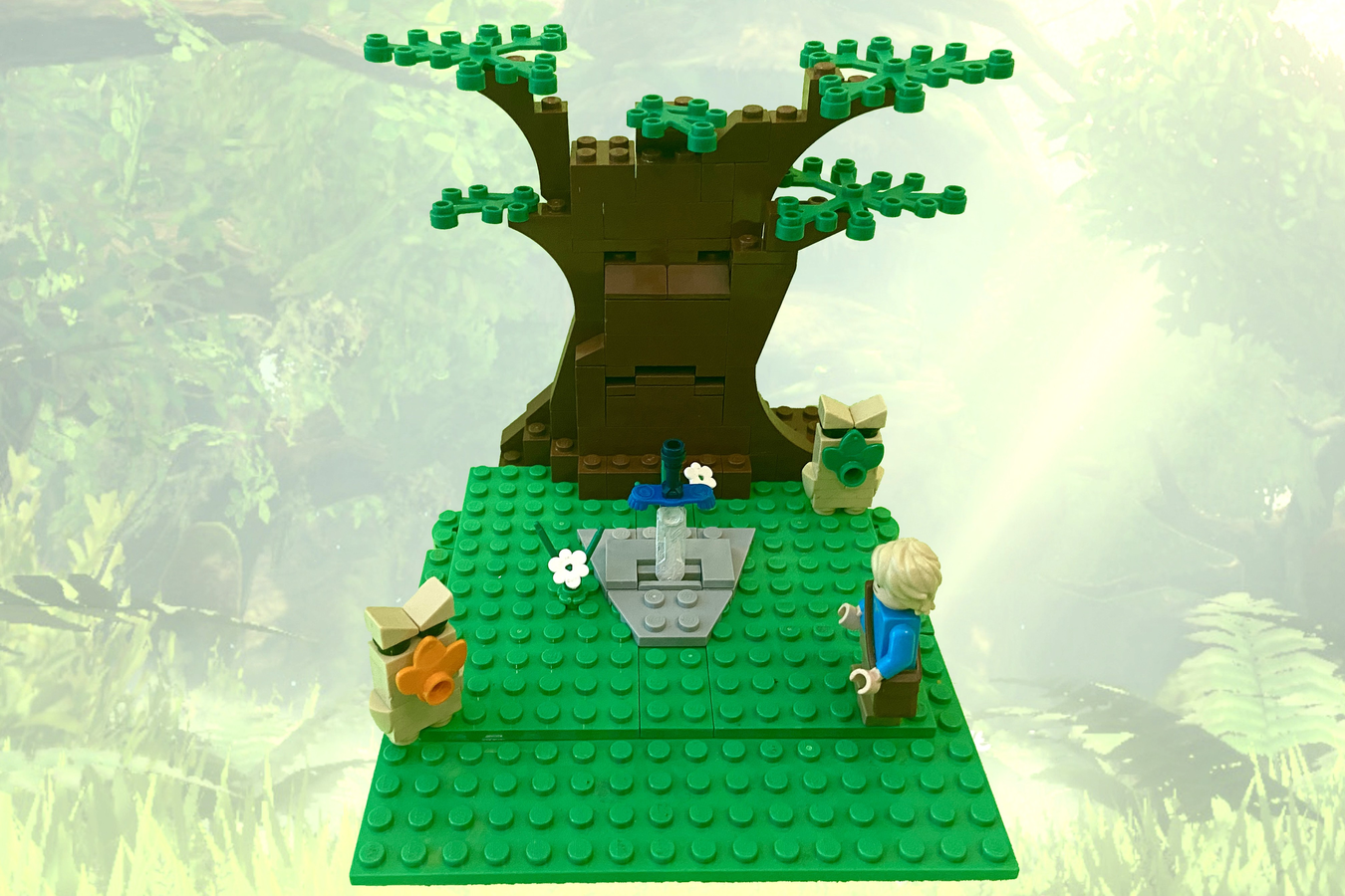 Rumoured Legend of Zelda Great Deku Tree LEGO Set Dropping This Year