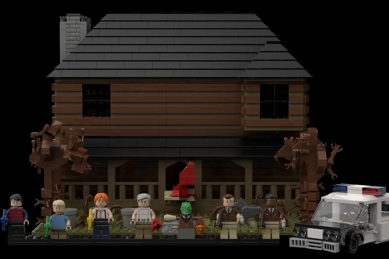 Lego monster hot sale mansion