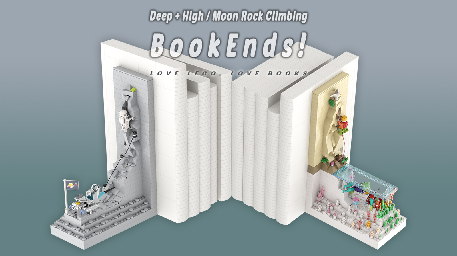 LEGO IDEAS Dream Holiday BookEnds