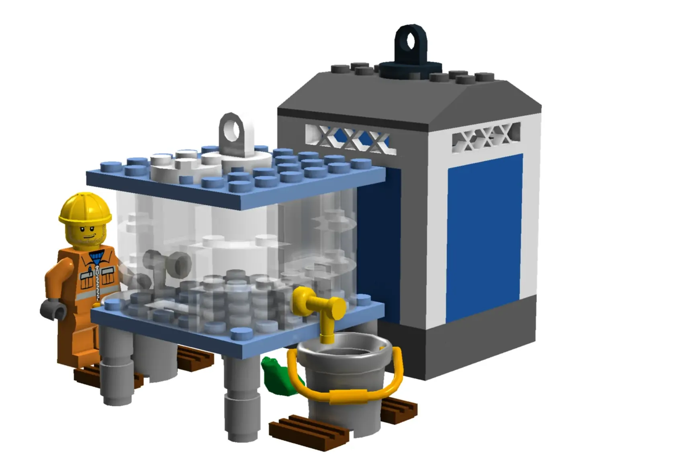 Lego best sale city toilet