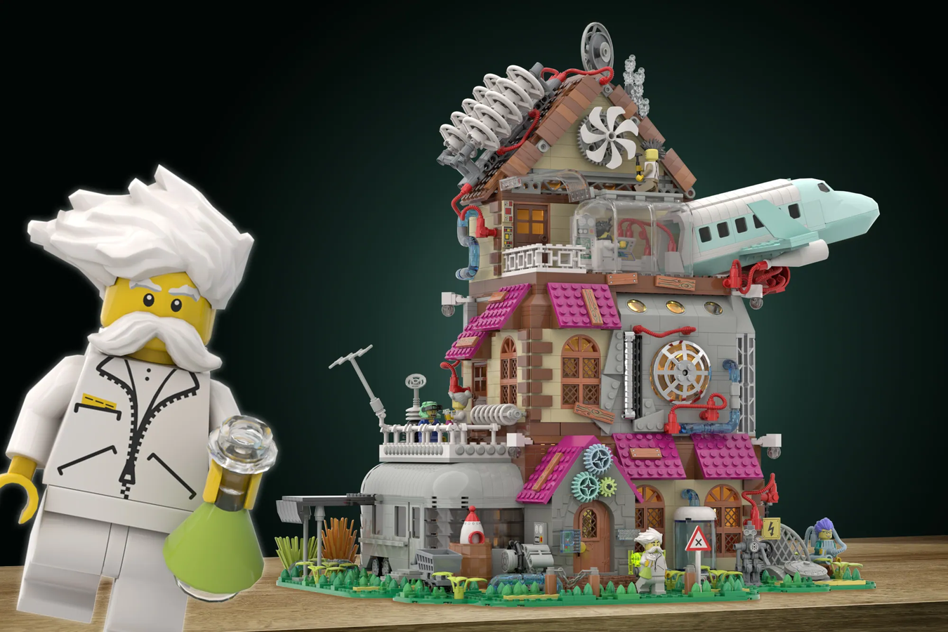 Lego mad scientist new arrivals