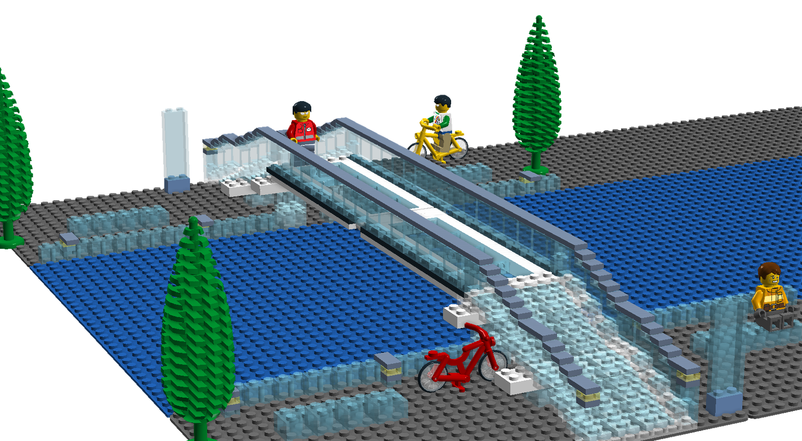 Lego 2024 bridge ideas