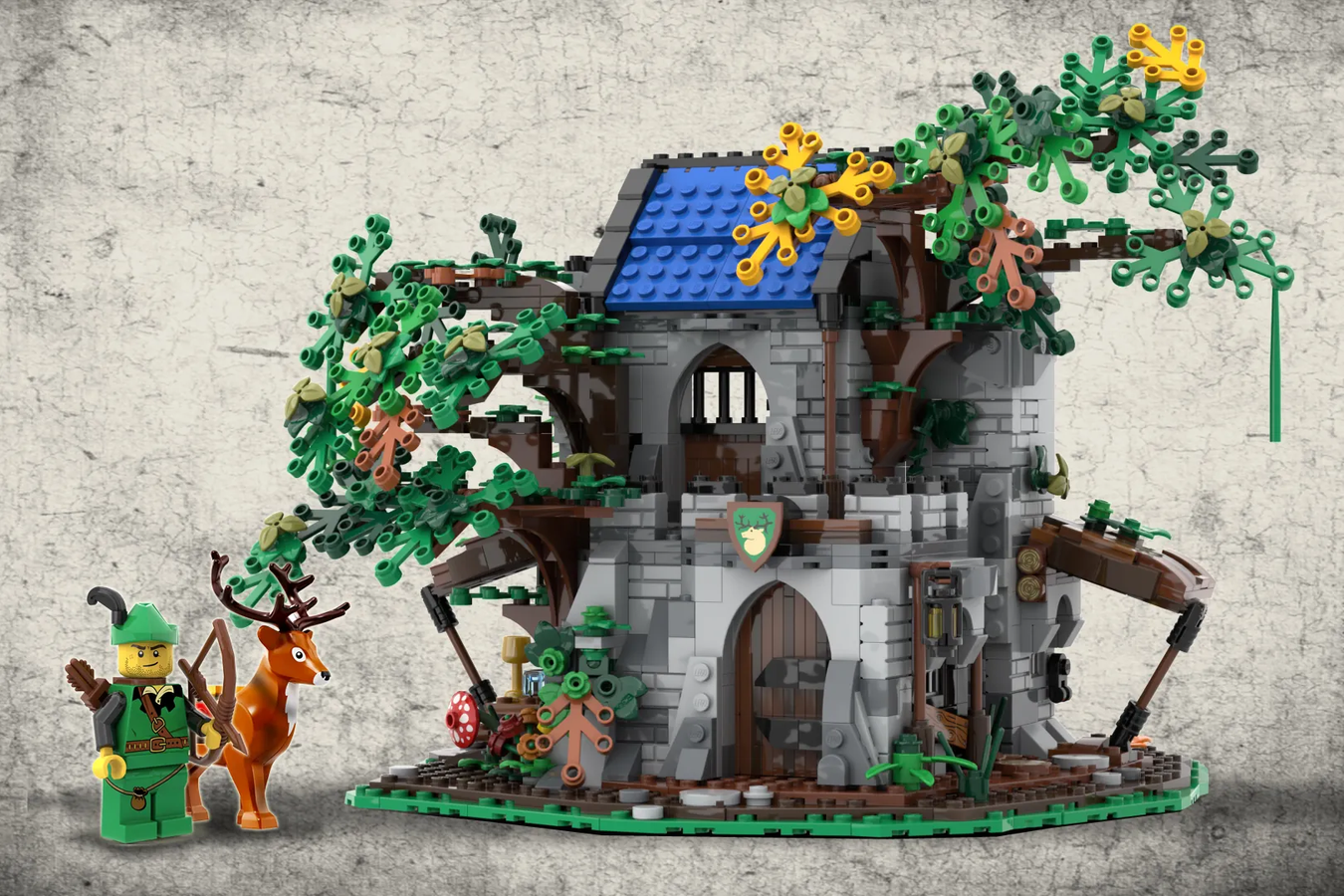 LEGO IDEAS The Forestmen SECRET INN