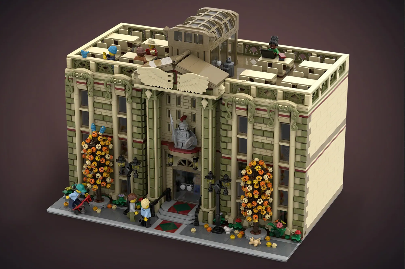 Lego moc buildings sale