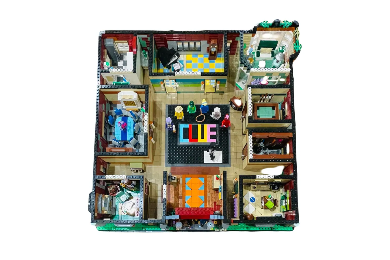 LEGO IDEAS Clue The Mystery Game Aka Cluedo