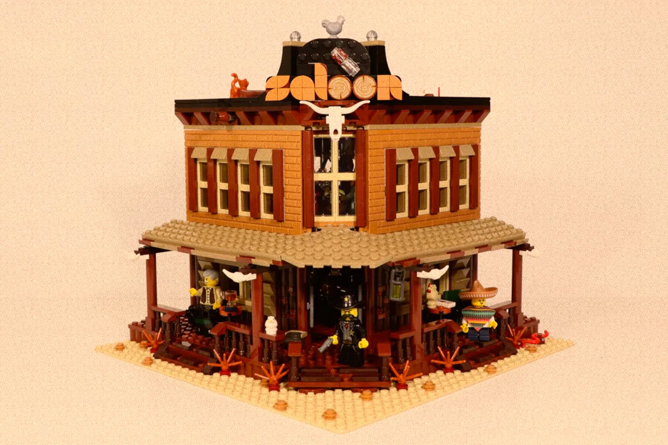 Lego western online town