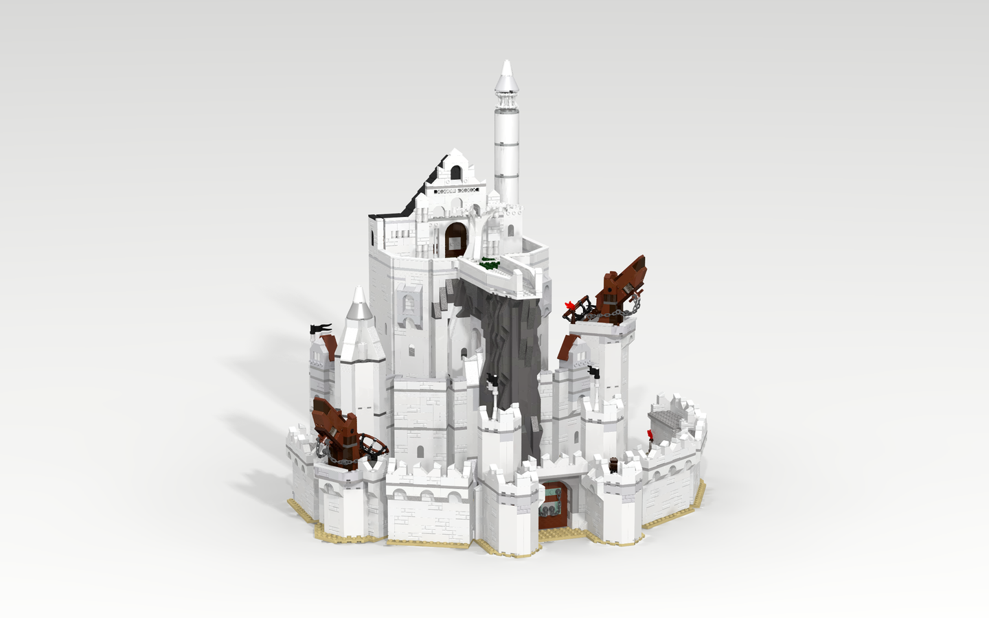 The Siege of Minas Tirith by Joe : r/lego