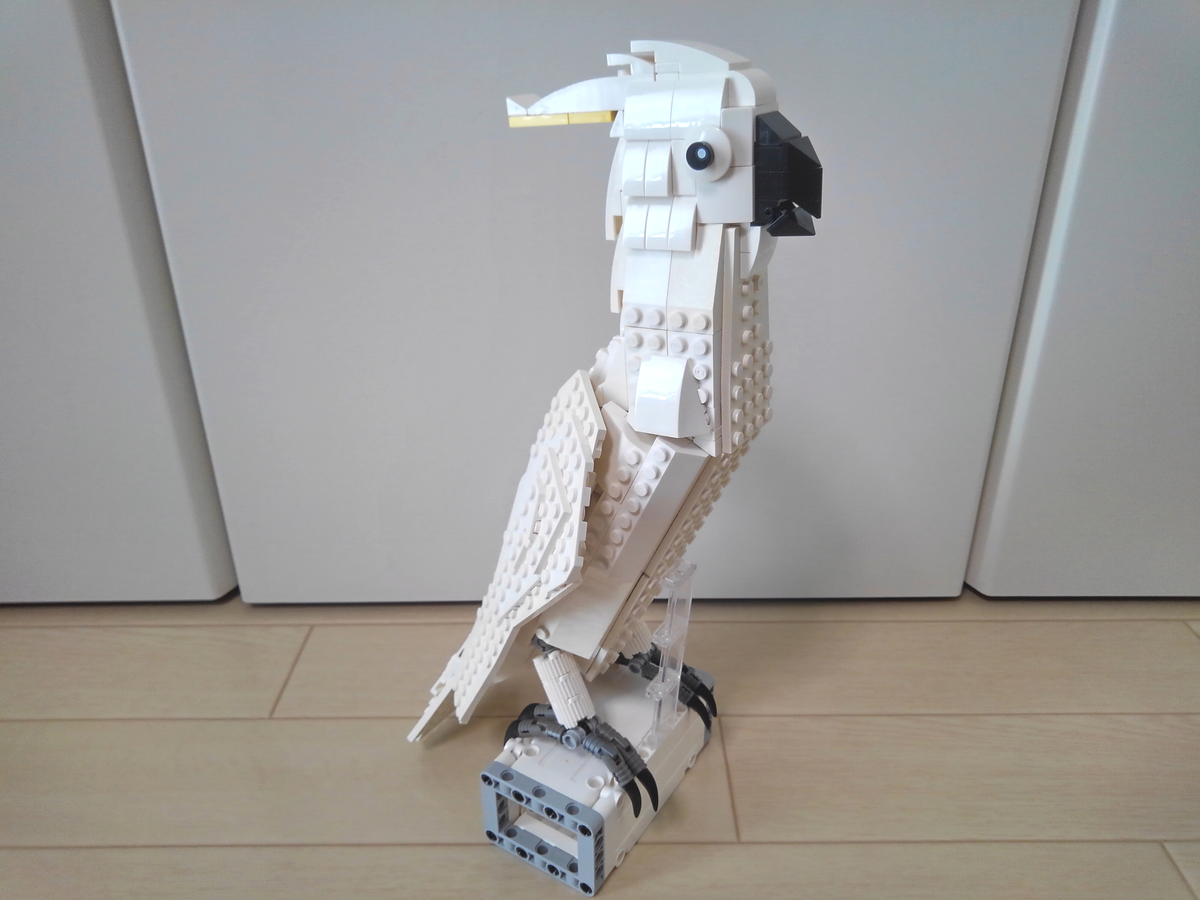 LEGO IDEAS Umbrella Cockatoo (White Cockatoo)