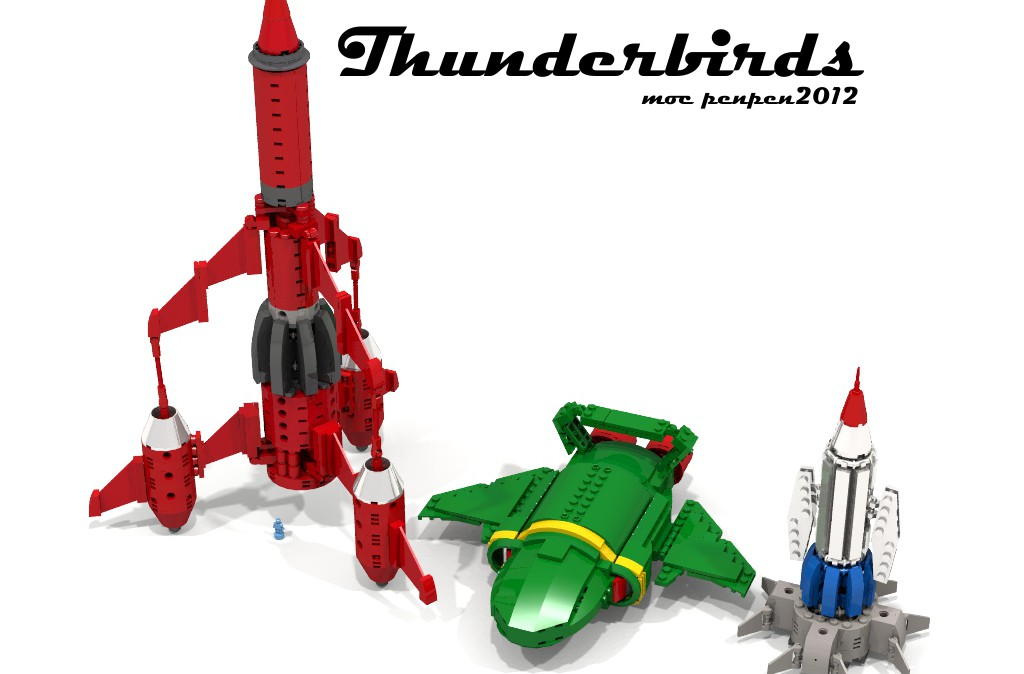 Lego hot sale ideas thunderbirds