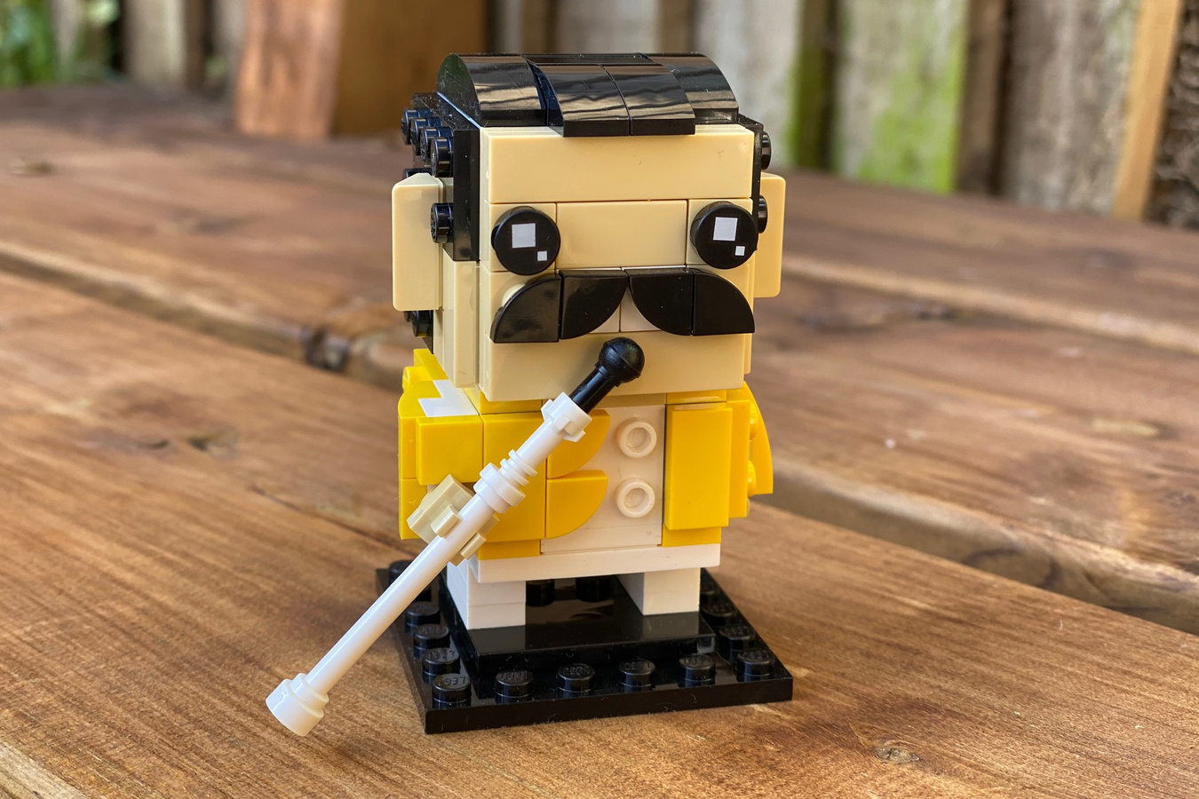 Freddie mercury best sale lego minifigure