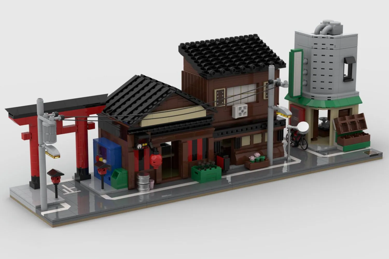 LEGO IDEAS - Japanese Traditional Neighborhood