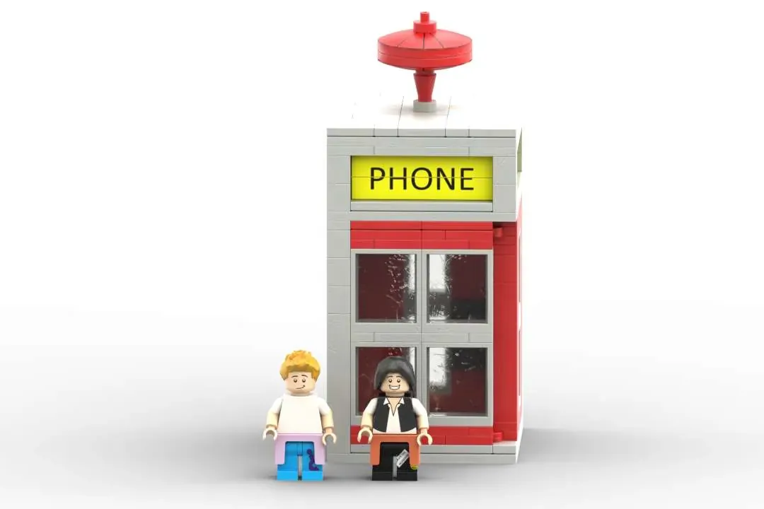 LEGO IDEAS Bill and Ted s Excellent Adventure Phone Booth