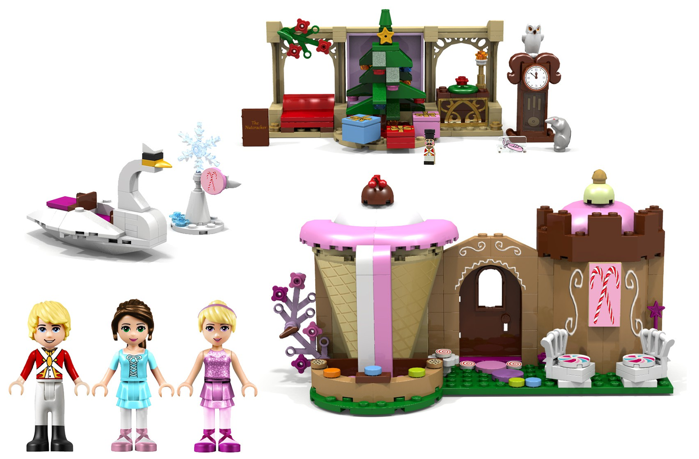 Lego store nutcracker set