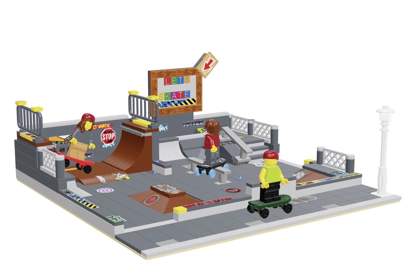 LEGO IDEAS - Palm Hill Skate Park