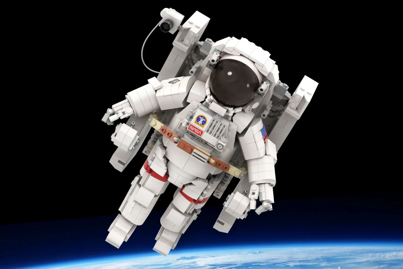 LEGO astronaut figurine. Please refer to picture for specifics.