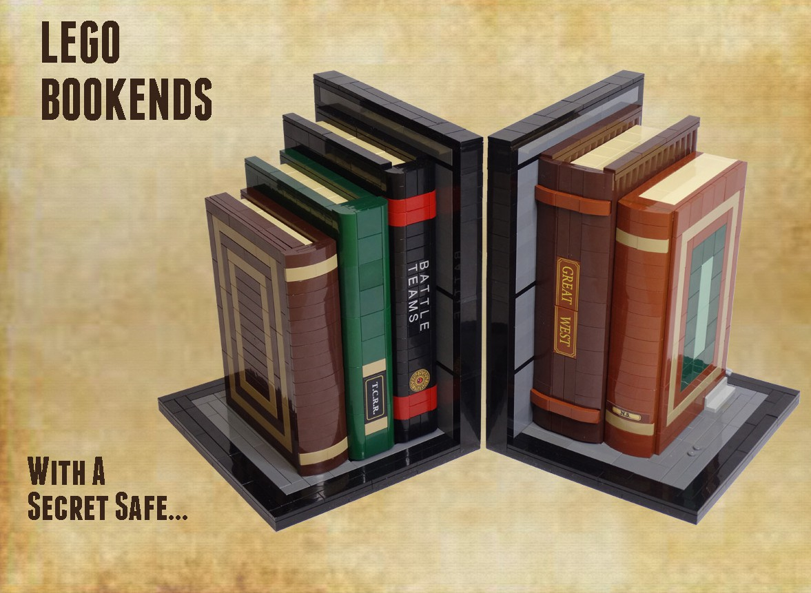 LEGO IDEAS Lego Bookends