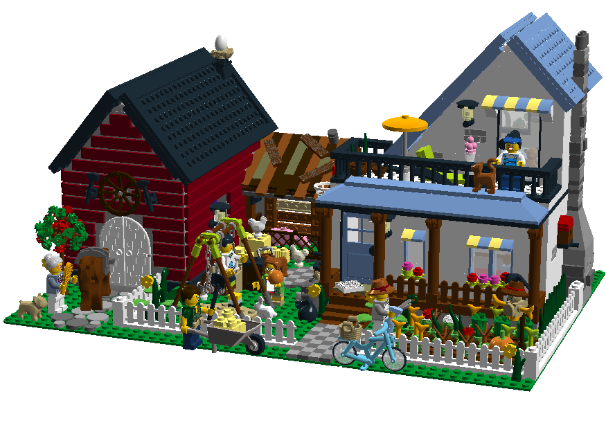 Lego sales ranch house