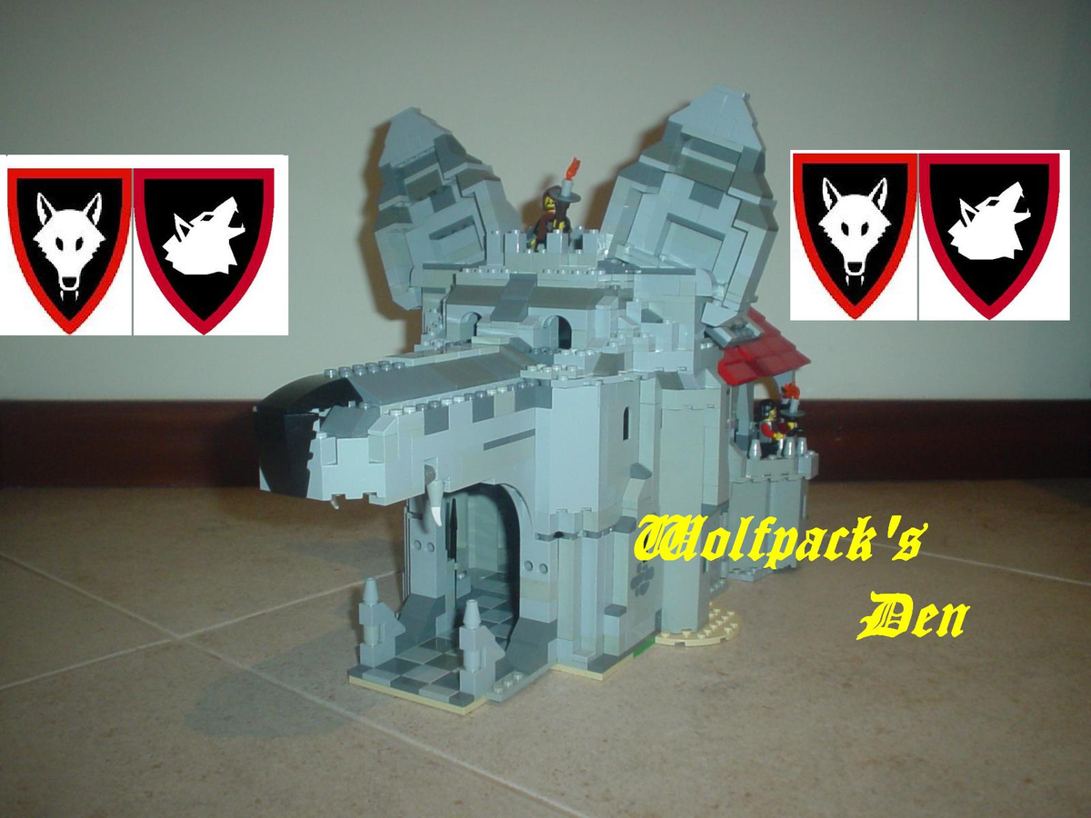 Lego 2024 wolf castle