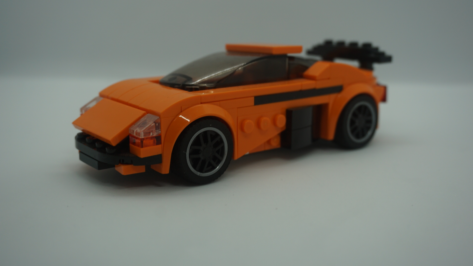 Lego best sale orange car