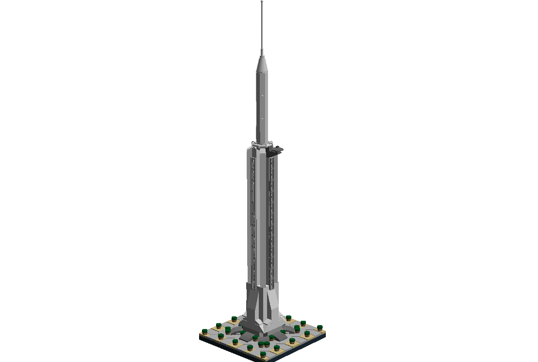 LEGO IDEAS Jeddah tower