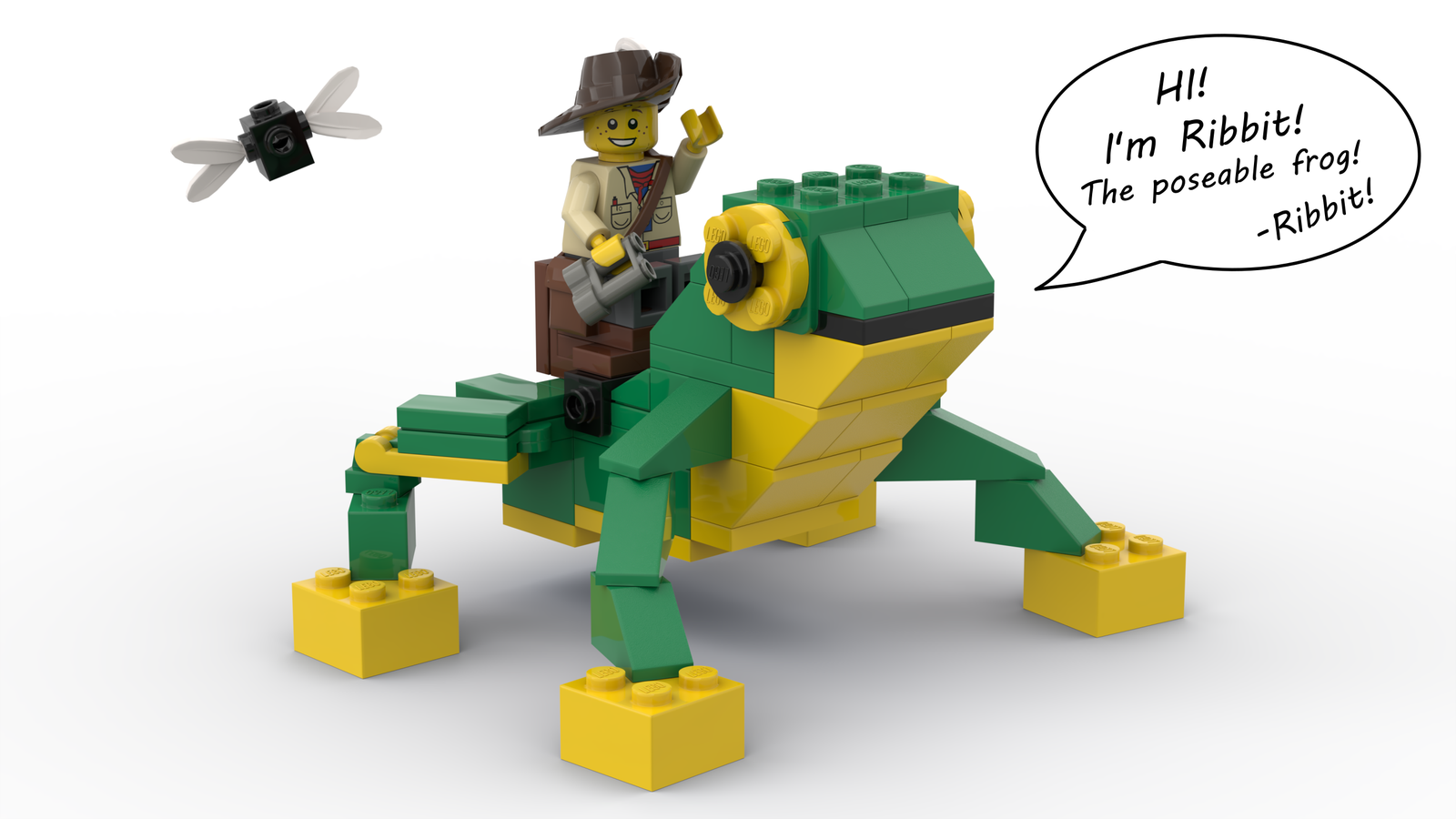 Lego discount frog piece