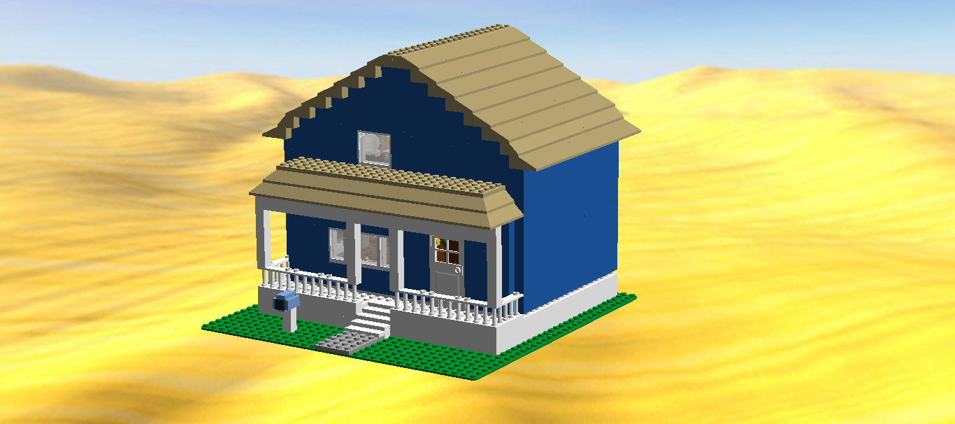 Built the Watterson's House from The Amazing World of Gumball in