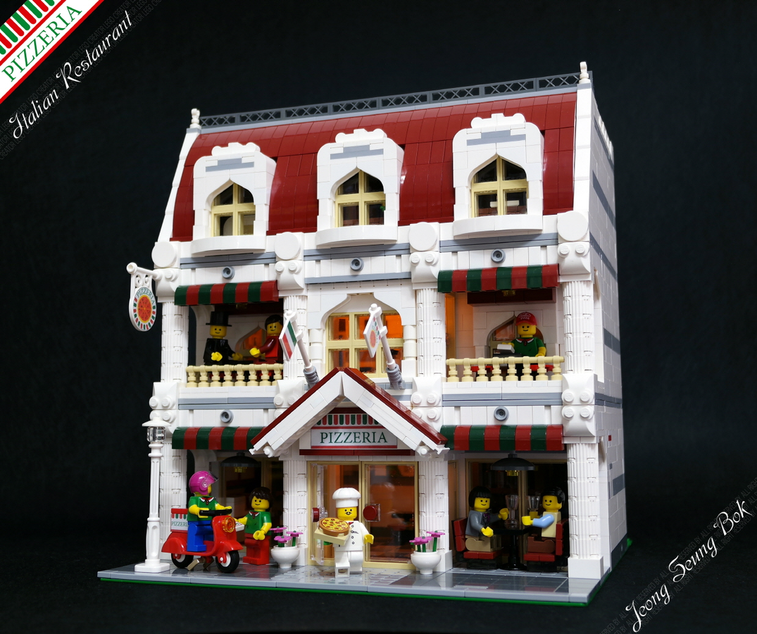 LEGO IDEAS - LEGO PIZZERIA Modular