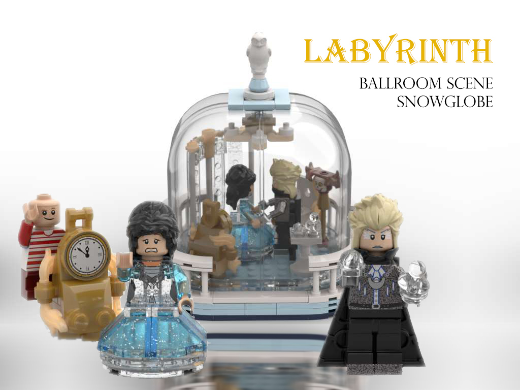 LEGO IDEAS Labyrinth Snowglobe