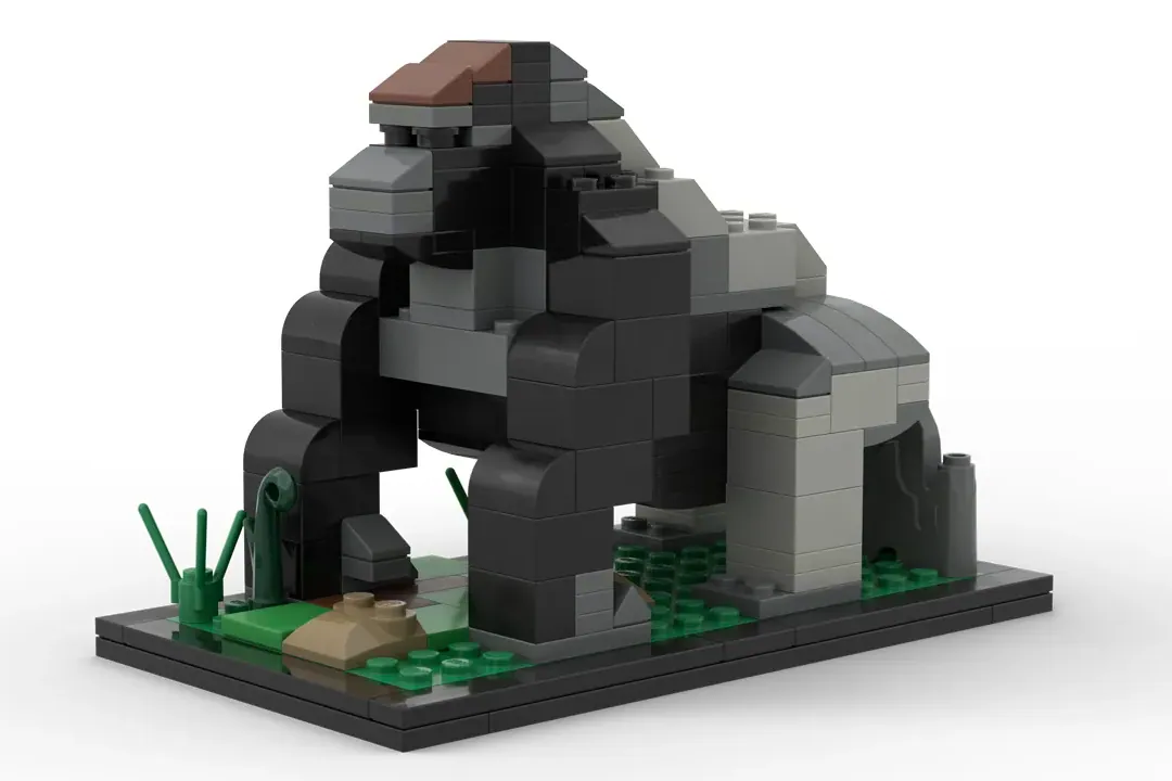 LEGO IDEAS Silverback Gorilla