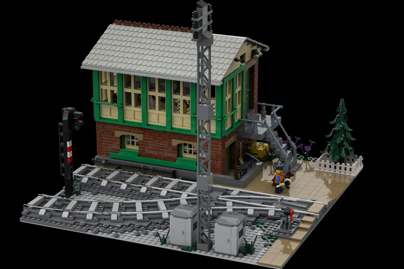 Lego cheap signal box