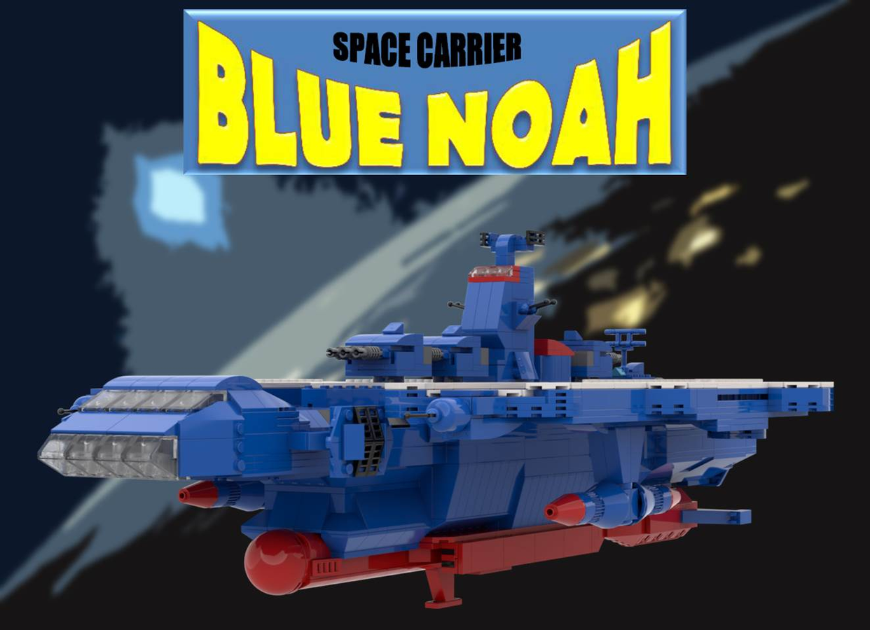 Lego Ideas - Space Carrier Blue Noah