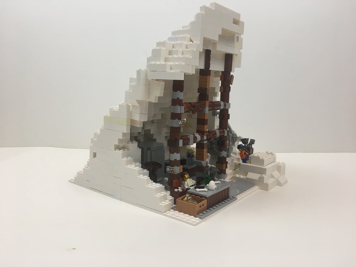 Lego best sale mountain moc