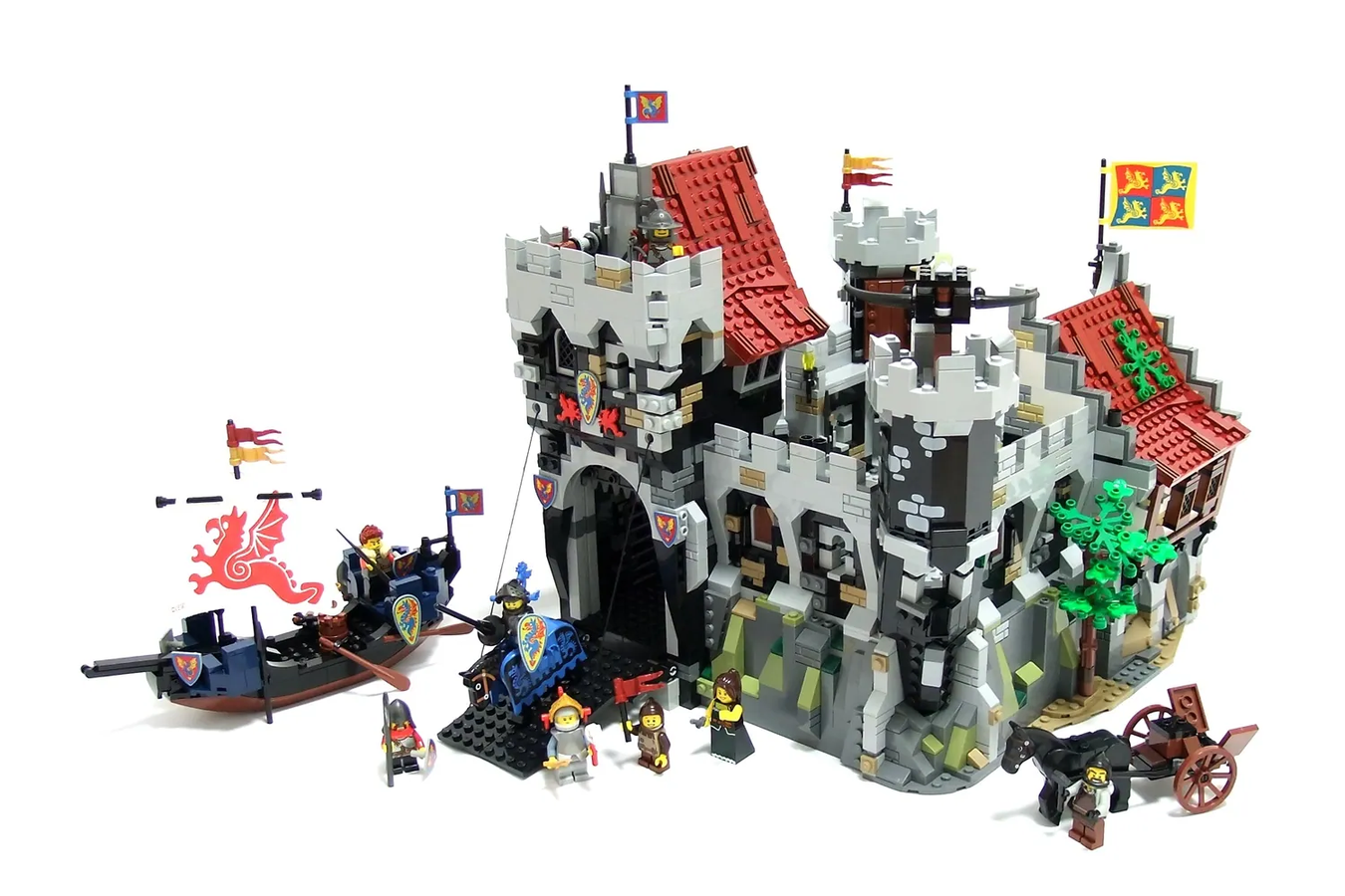 Lego black knights deals castle