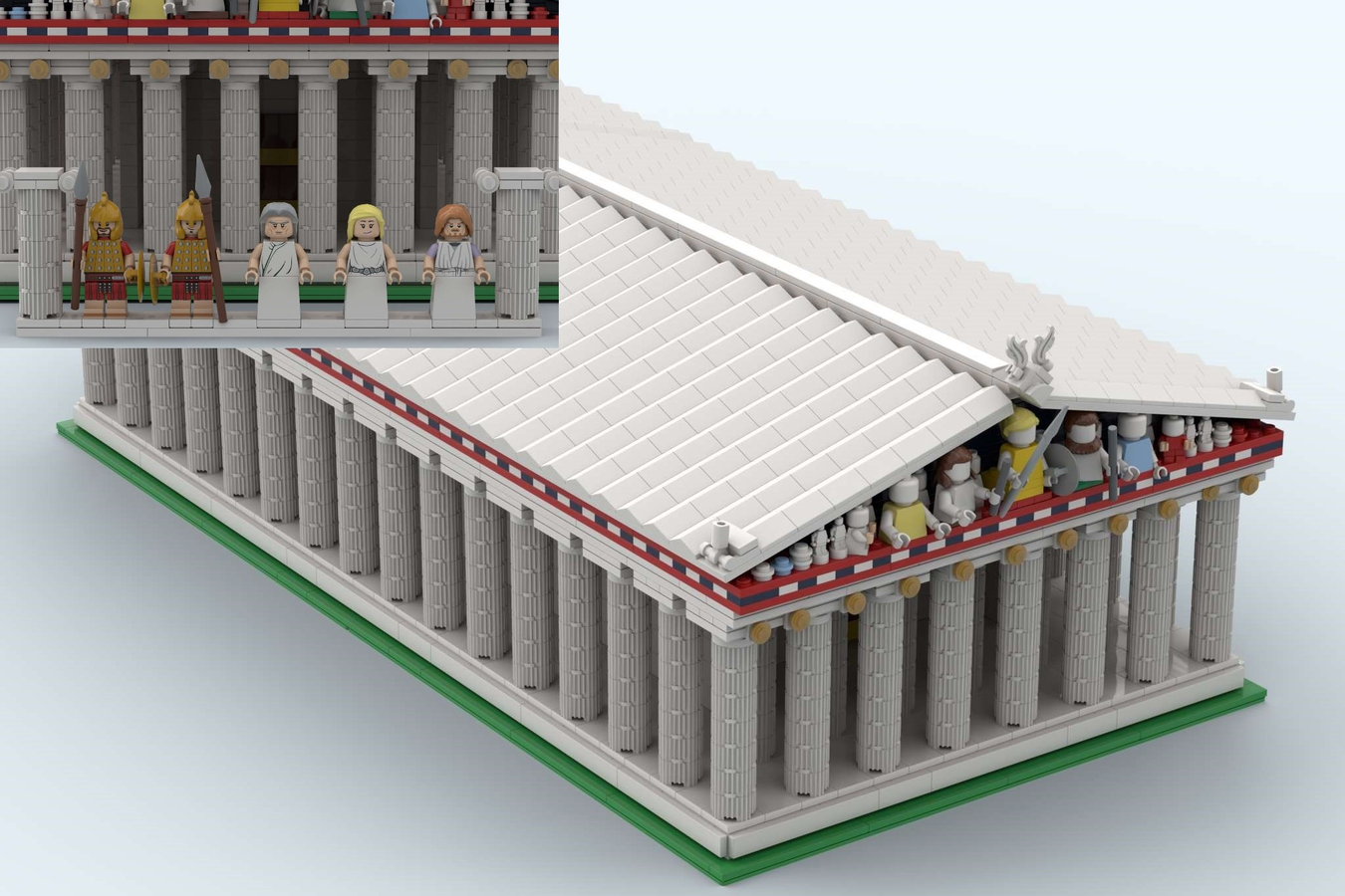 majs låne appel LEGO IDEAS - Ancient Greek Temple-the Parthenon