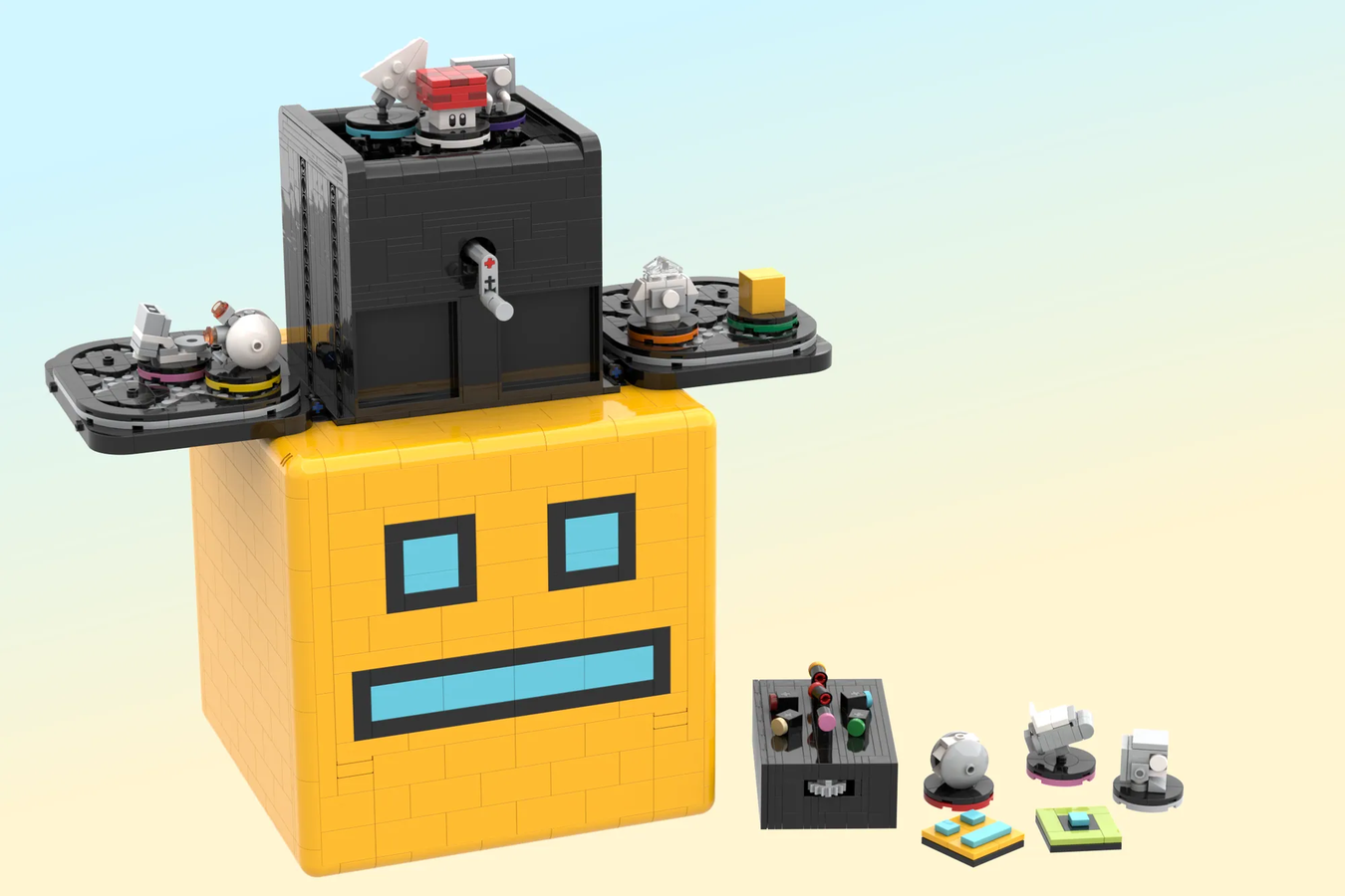 LEGO IDEAS Geometry Dash Cube