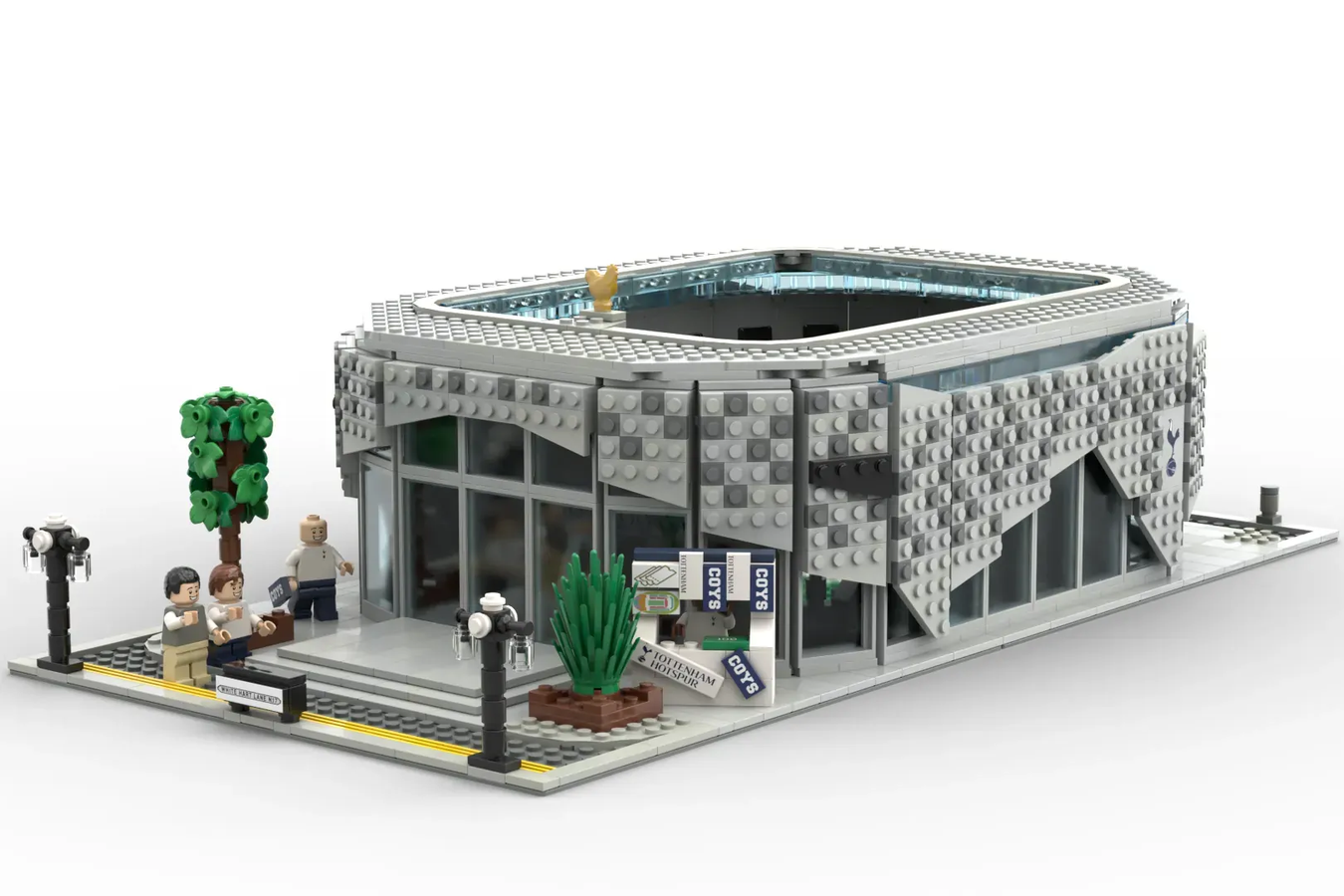 Silicon lykke skjold LEGO IDEAS - The Tottenham Hotspur Stadium