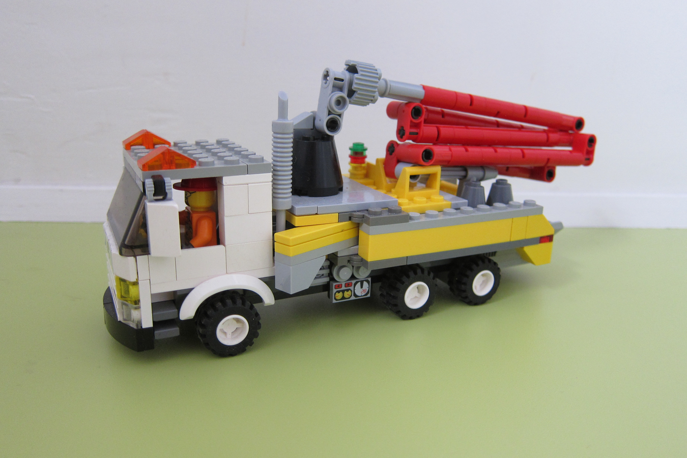 Lego concrete pump truck new arrivals