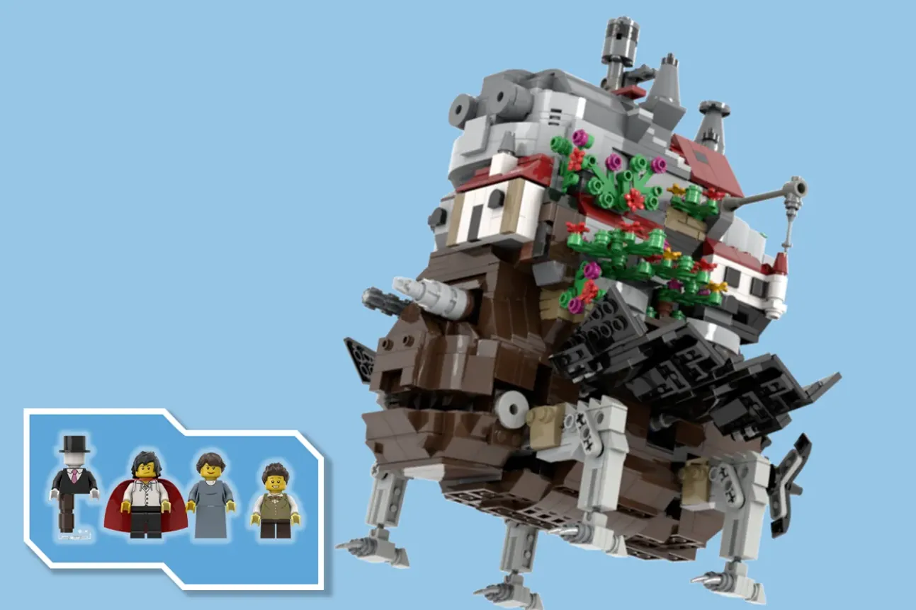 Howl's moving castle store lego